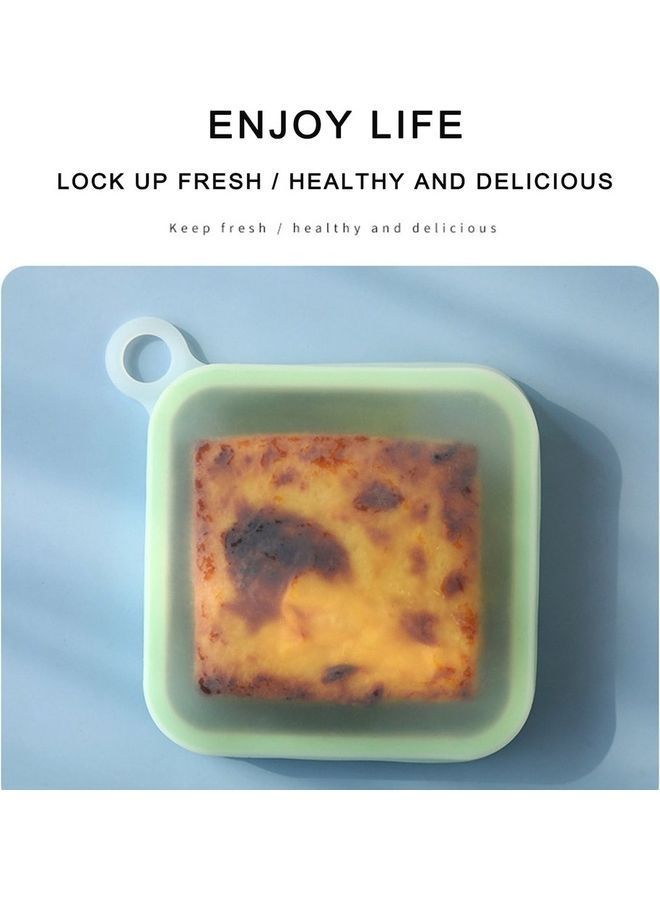 Y&D Leakproof Lunch Box For Kid School Green 15.5 x 2.5cm  - Image 4