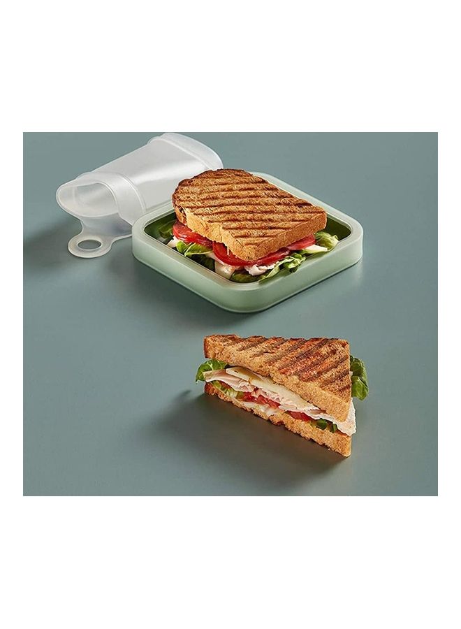 Y&D Leakproof Lunch Box For Kid School Green 15.5 x 2.5cm  - Image 2