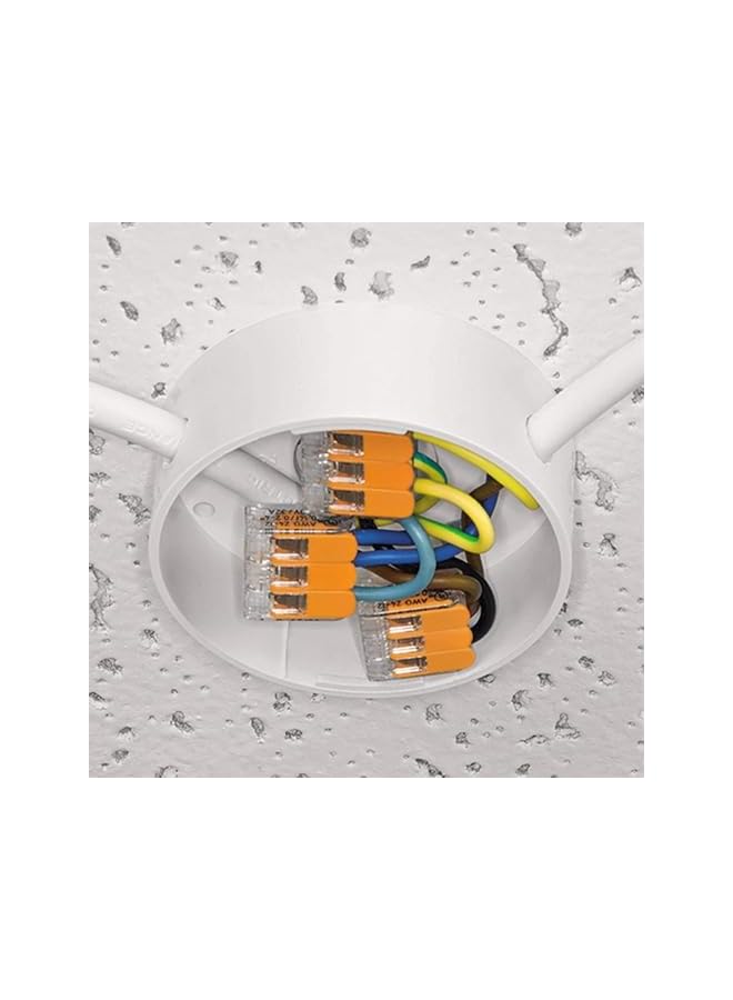 The Bros 221-412 Wire Connectors Quick Cable Connecto Universal Wire Connector Convenient Installation 100 PK Suitable For Multiple Electrical Connections for Switch Box Lighting Fixture and LED - Image 5