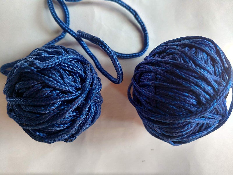 PS Blue Neela Cotton Nazar Dhaga, 20 Meters Religious Blue Thread - Blue Dhaga - Anant Dhaga -100% Cotton Moltadu Najar Surksha for Boys,Girls_YH15.475.39