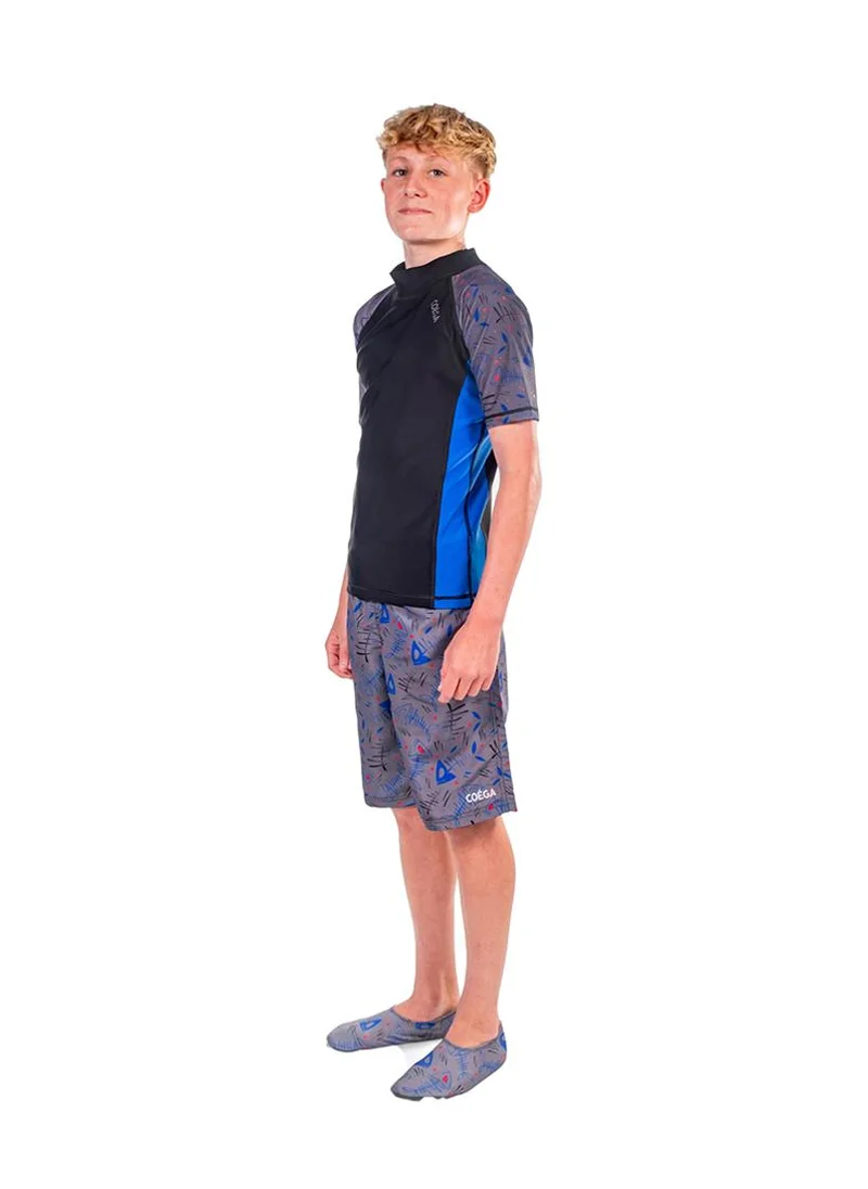 COEGA SUNWEAR COEGA Kids Boys Boardshorts - Blue Black Fish