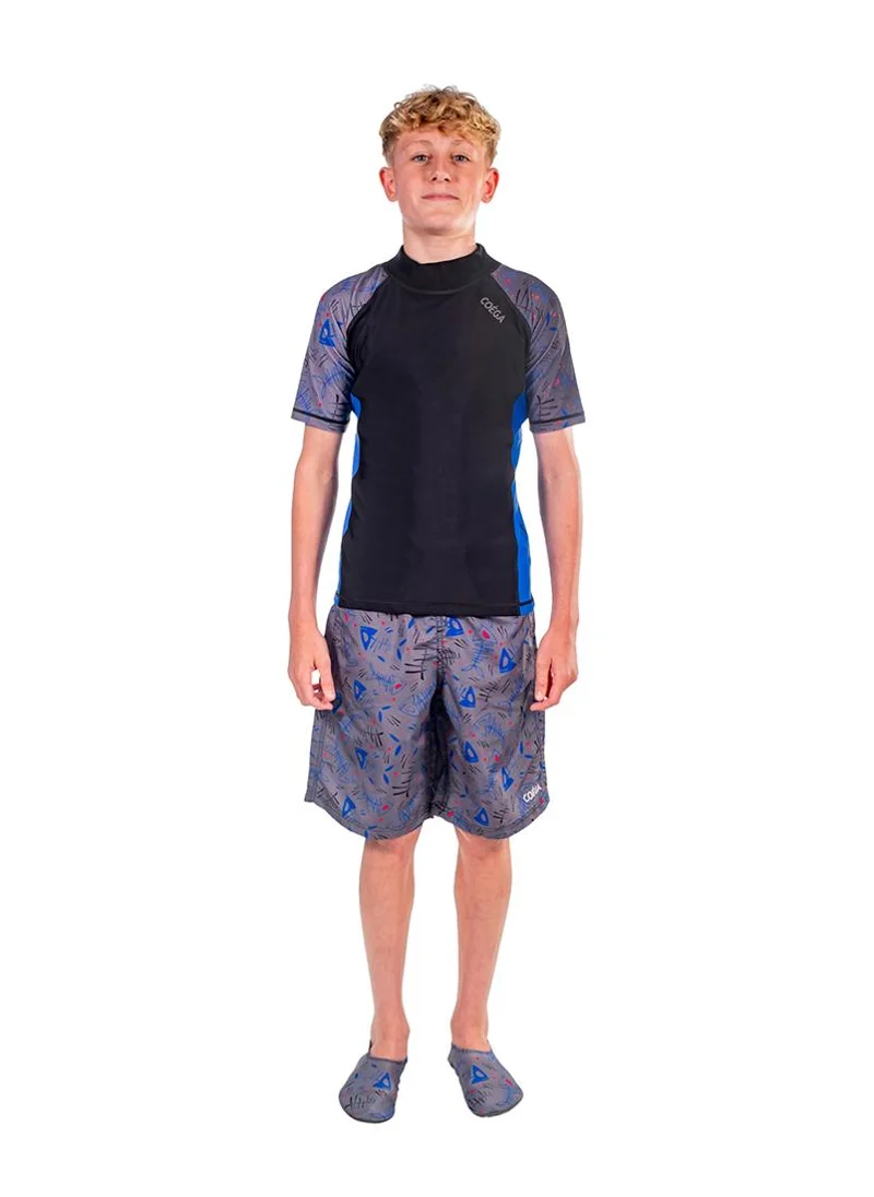 COEGA SUNWEAR COEGA Kids Boys Boardshorts - Blue Black Fish