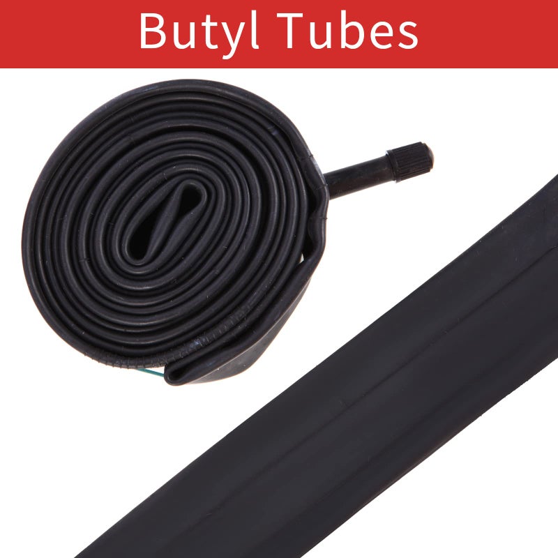 DBXIIART 2 PCS Heavy Duty Bike Tubes 700x38C 700x40C 700x43C 700x45C 38C/40C/42C/43C/45C Schrader Valve 35mm/48mm Bicycle Tubes Premium Quality Butyl Inner Tubes (Schrader Valve 35mm) - Image 3