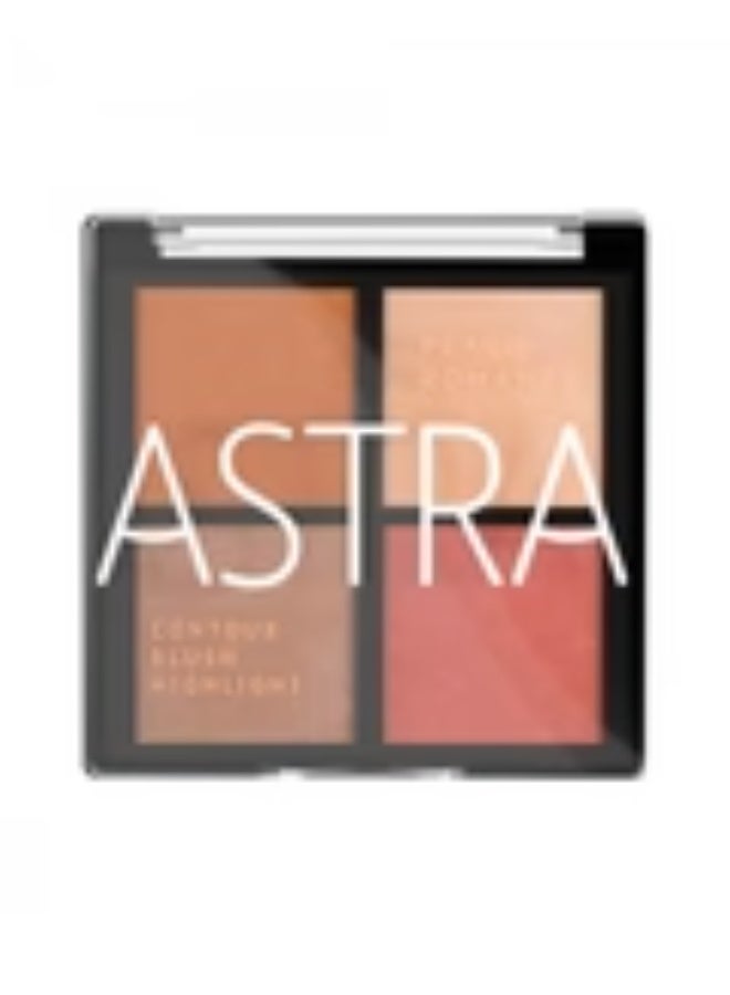 Astra Palette Eyeshadow Blush 4 Shades - Image 2