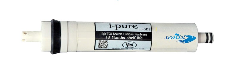 IONIX RO Membrane Model IPURE 80 GPD for Upto 1500 TDS Level, Universal Types, Compatible with All RO Systems (80 GPD Membrane), Ro Membrane 80 GPD Original - Image 1