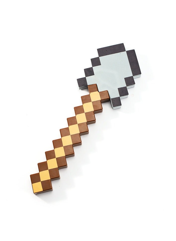 عام ماين كرافت لعبة معدات 3 في 1 سلاح معول مجرفة فأس مزيج الدعائم أداة نموذج - Image 2