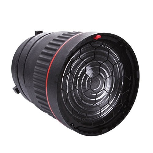 Foto4easy 10X Studio Light Focus Mount Lens Adjust for Flash & LED Light with 4 Color Filters - Image 4