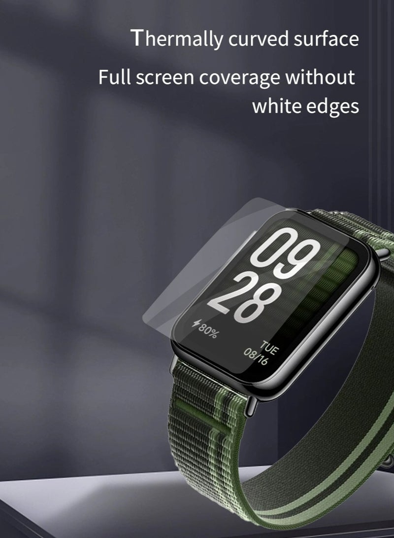 2 PCS Xiaomi Band 8 Pro Screen Protectors, [Anti-Oil] [Anti-Bubble] [HD Clear] Full Protection Soft Screen Protector Glass Film Explosion-proof LCD Watch for Xiaomi Band 8 Pro - Image 5