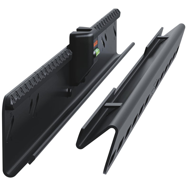 ECHOGEAR No Stud TV Mount for Drywall Slim No Drill Design Holds TVs Up to 100lbs with Nails Easy Studless Install with No Drill Needed