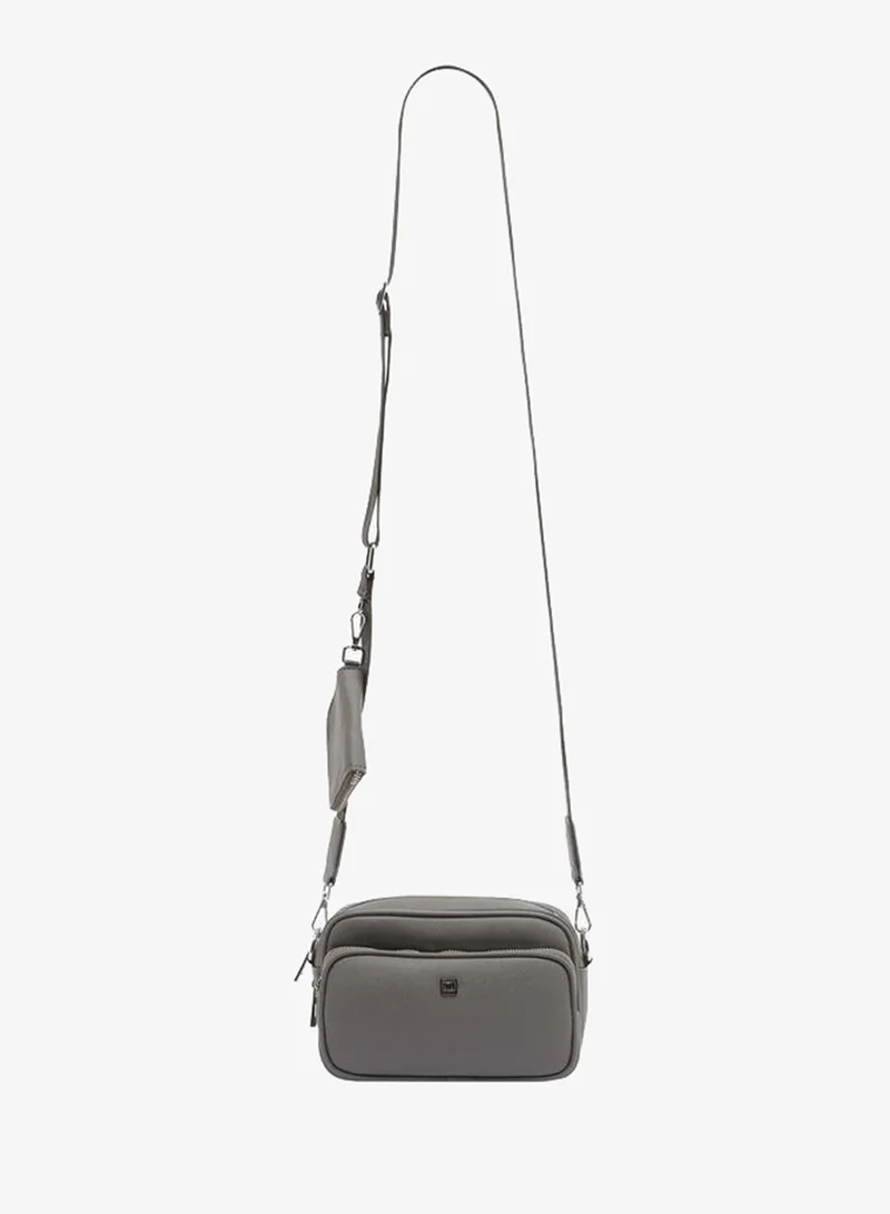 Duchini GREY Men Detachable Strap Crossbody Bag for Men | Best Price UAE