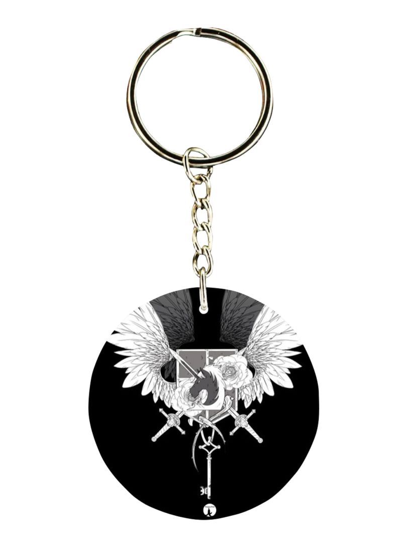 RKN The Anime Attack On Titan Printed Keychain