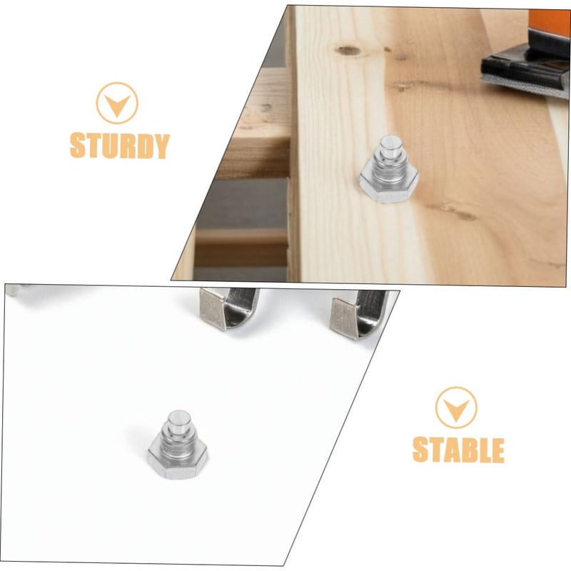 6Pcs Short Head Horizontal Jack Retaining Screws Bolts for Tight Spaces Vehicle Trailer Repair - Image 4