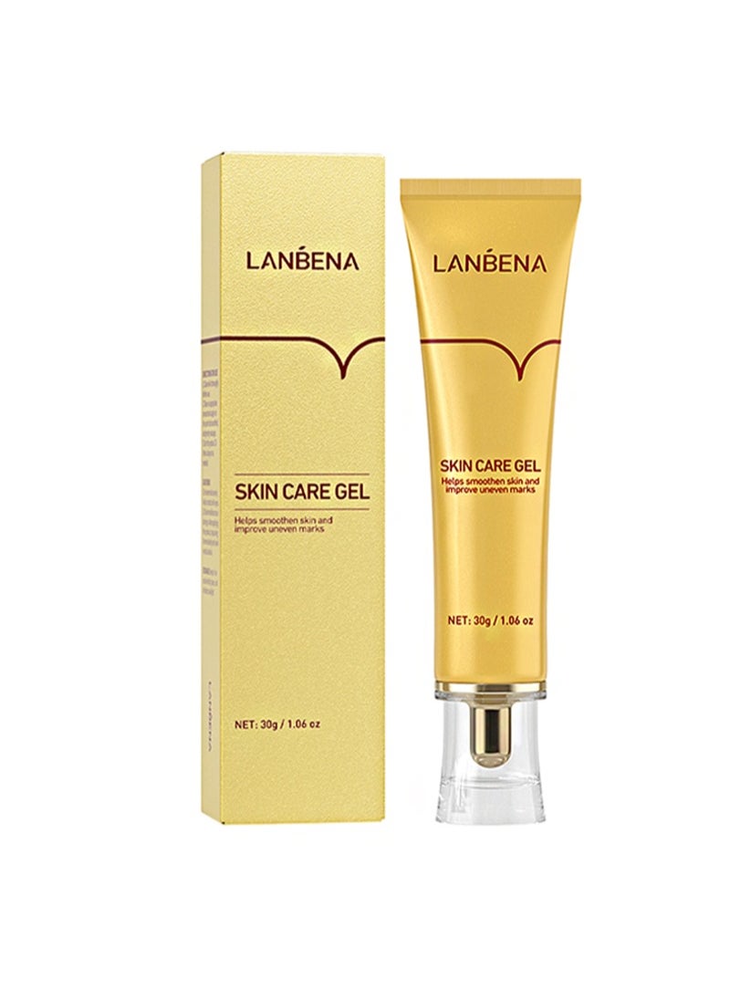 LANBENA - Herbal repair scar cream 30g, scar gel, skin repair gel, natural plant ingredients, effectively repair old and new scars, burns, stretch marks, acne, sunburn (30g) - Image 1