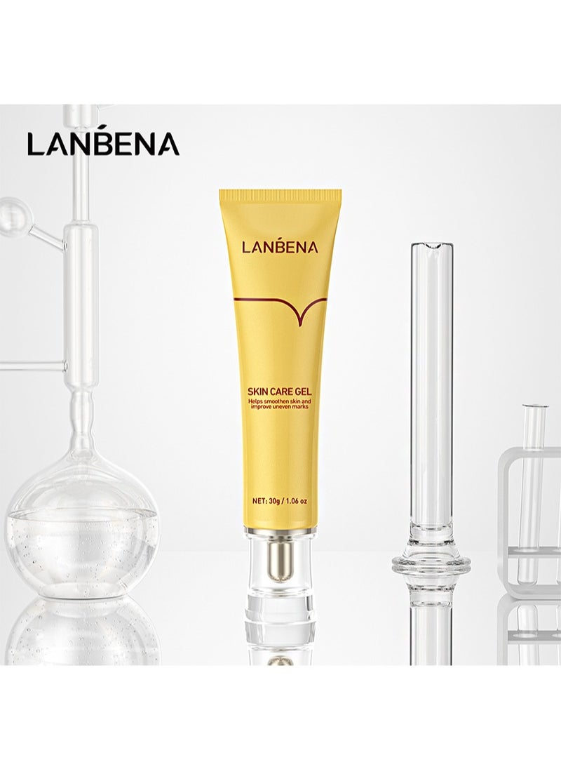 LANBENA - Herbal repair scar cream 30g, scar gel, skin repair gel, natural plant ingredients, effectively repair old and new scars, burns, stretch marks, acne, sunburn (30g) - Image 1