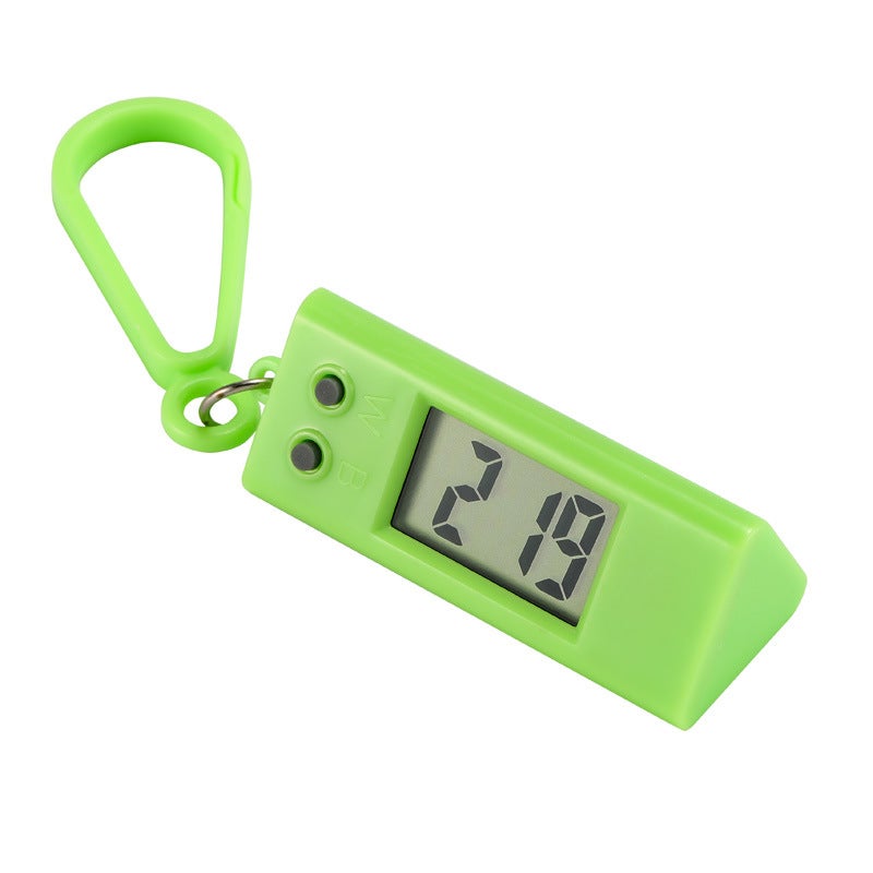 Wholesale and primary school students examination special table male and female small hanging table creative triangle portable electronic watch pocket watchHanging table rectangle-Green Hanging table rectangle-Green 