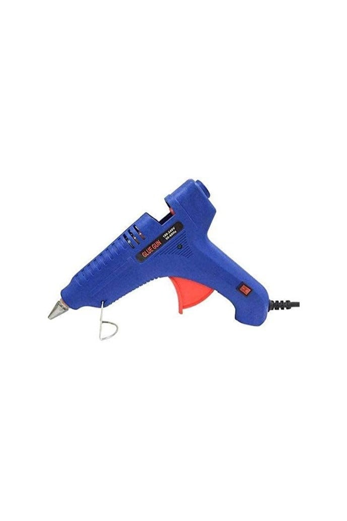 Electric Glue Gun – Strong and Fast Bonding for Various Uses, Blue Color