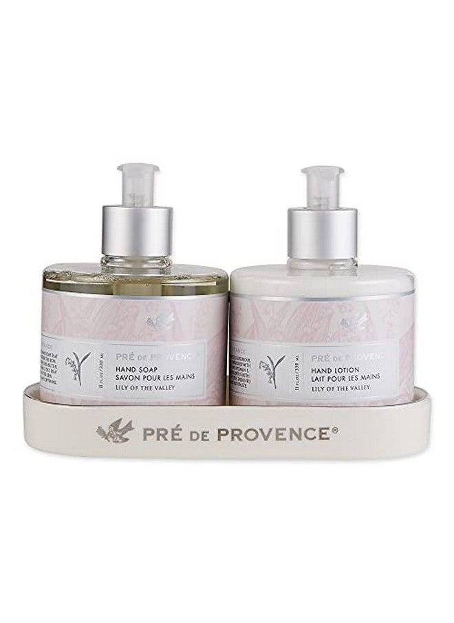Pre De Provence Collection Shea Butter Enriched Silky Smooth Emollient Hand Lotion Lily Of The Valley 11 Fl Oz  - Image 4