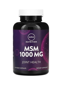 MRM Nutrition MSM1,000 mg 120 Vegan Capsules  - Image 1