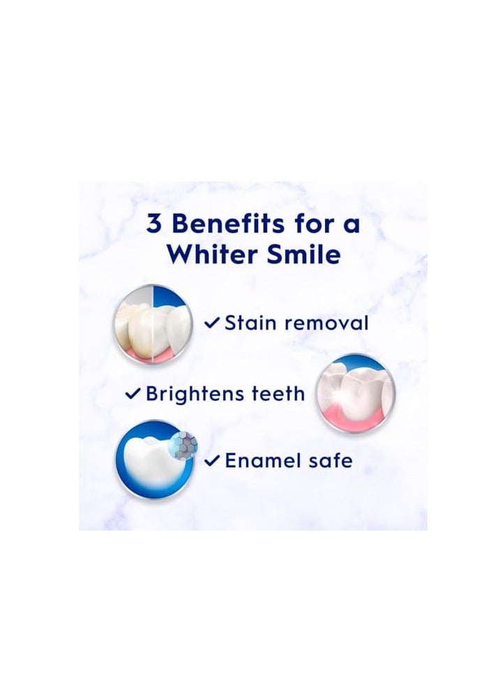 Crest 3D White Advanced Luminous Mint Teeth Whitening Toothpaste, Crest Toothpaste, 3.7 oz Pack of 4 - Helps Remove Surface Stains, Whitens Teeth, Strengthens Tooth Enamel, Protects Against Cavities - Image 2