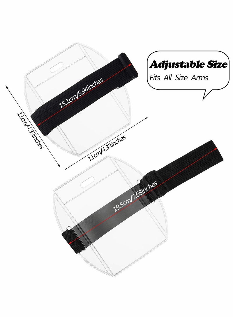 Excefore PVC Id Badge Holder High for Work Pass(10 Pieces) - Image 3