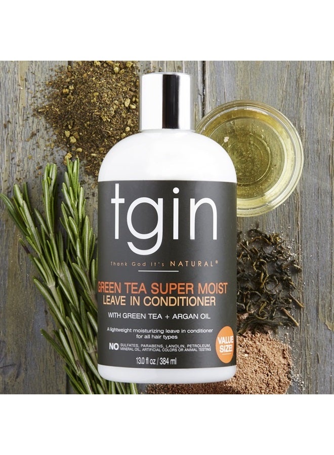 Tgin بلسم مرطب فائق للشعر الطبيعي - أنماط وقائية - شعر جاف - شعر مجعد - يعزز النمو - خفيف الوزن - شعر طبيعي - رطوبة - 13 أونصة - Image 2