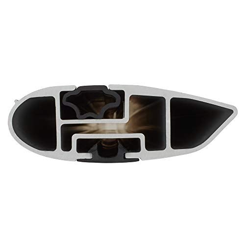 YAKIMA, JetStream Bar Aerodynamic Crossbars for Roof Rack Systems, Set of 2, Silver, Small (50") - Image 3