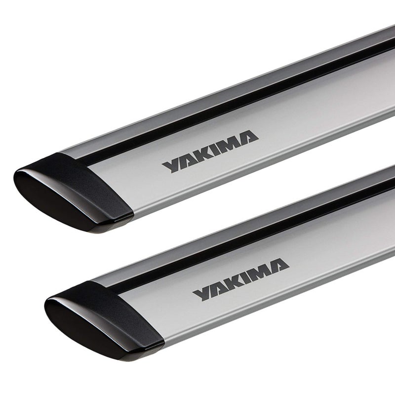 YAKIMA, JetStream Bar Aerodynamic Crossbars for Roof Rack Systems, Set of 2, Silver, Small (50") - Image 5