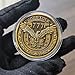 CYOUNG Good Luck Coin FourLeaf Clover and Eagle Medallion for Fortune and Prosperity Lottery Ticket Scratcher Tool Single Coin - Image 4