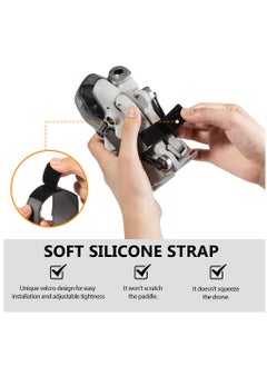 Excefore Propeller Holder for DJI Mini 4 Pro Accessories,Propellers Guard Strap for DJI Mini 4 Pro RC 2, Drone Propeller Protector Stabilizer and Propellers Fixator, Protection Guard Accessory  - Image 5