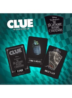 USAopoly CLUE: Disney The Nightmare Before Christmas | Collectible Clue Game Based on Disney Classic Film | Officially-Licensed Game with Familiar Locations and Iconic Characters  - Image 5