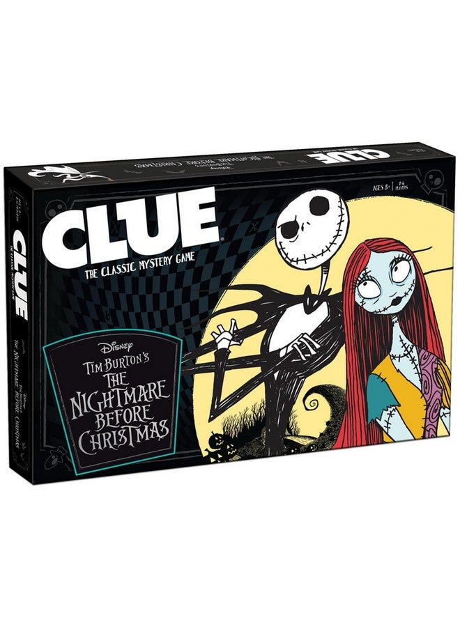 USAopoly CLUE: Disney The Nightmare Before Christmas | Collectible Clue Game Based on Disney Classic Film | Officially-Licensed Game with Familiar Locations and Iconic Characters - Image 1