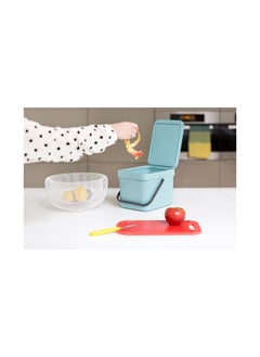 brabantia سلة المهملات BRABANTIA Sort &amp; Go، سعة 6 لتر - نعناع  - Image 4