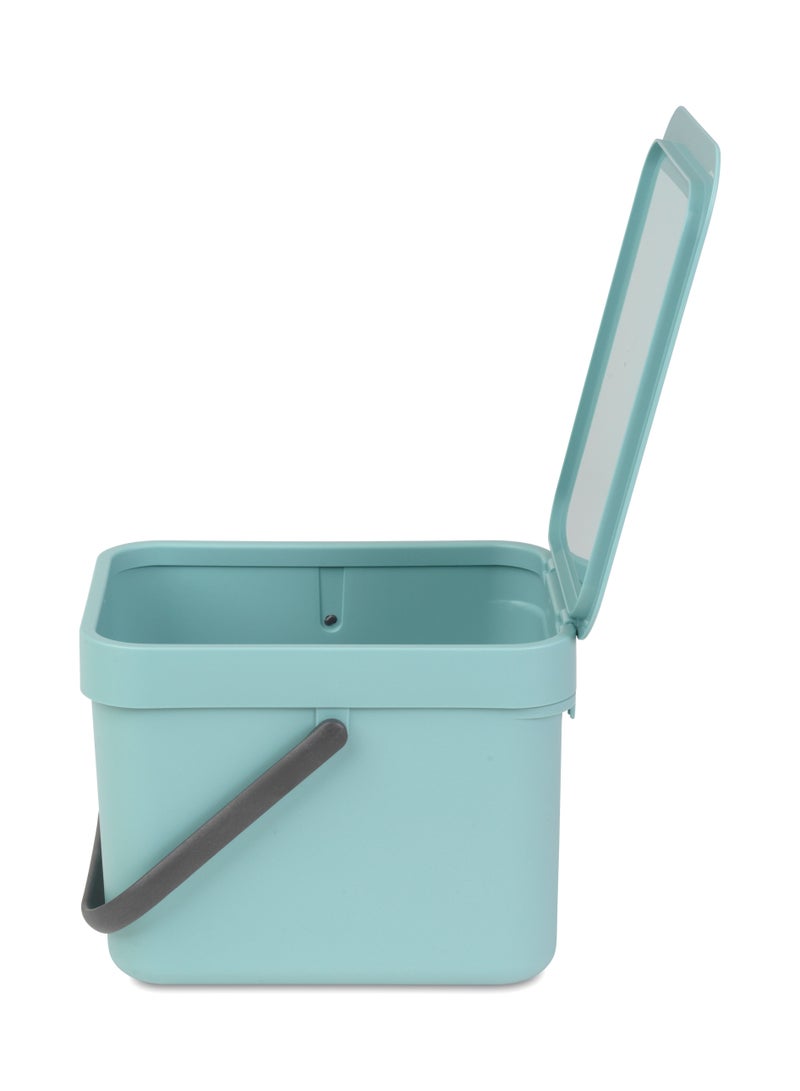 brabantia سلة المهملات BRABANTIA Sort &amp; Go، سعة 6 لتر - نعناع - Image 3