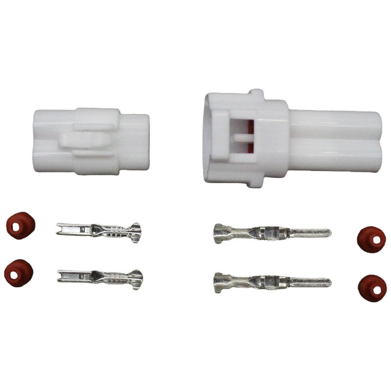 Powkos 2 Pin Waterproof Wire Connector 61872171 Compatible with Sumitomo MT090 Auto Motorcycle Harness Plug Replaces 61802181 61802321 61872311 - Image 3