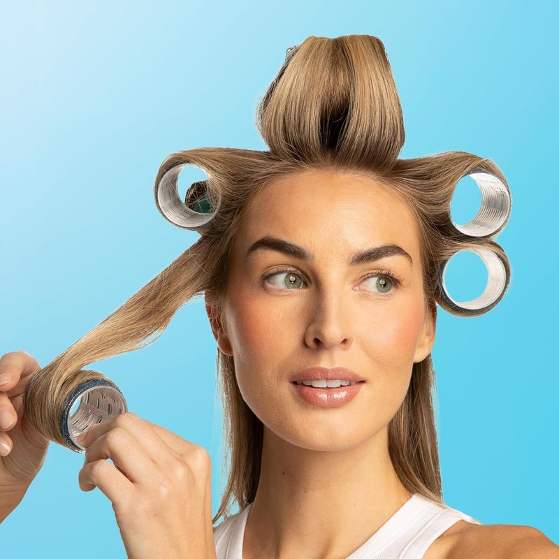 Gimme Beauty Full Effect Thermal Rollers - Hair Rollers for Salon-Style Blow-Outs - Gentle & Secure Hold for All-Day Styling - 3 Sizes for Bouncy Curls or Natural Waves - All Hair Types, 12 Count - Image 5