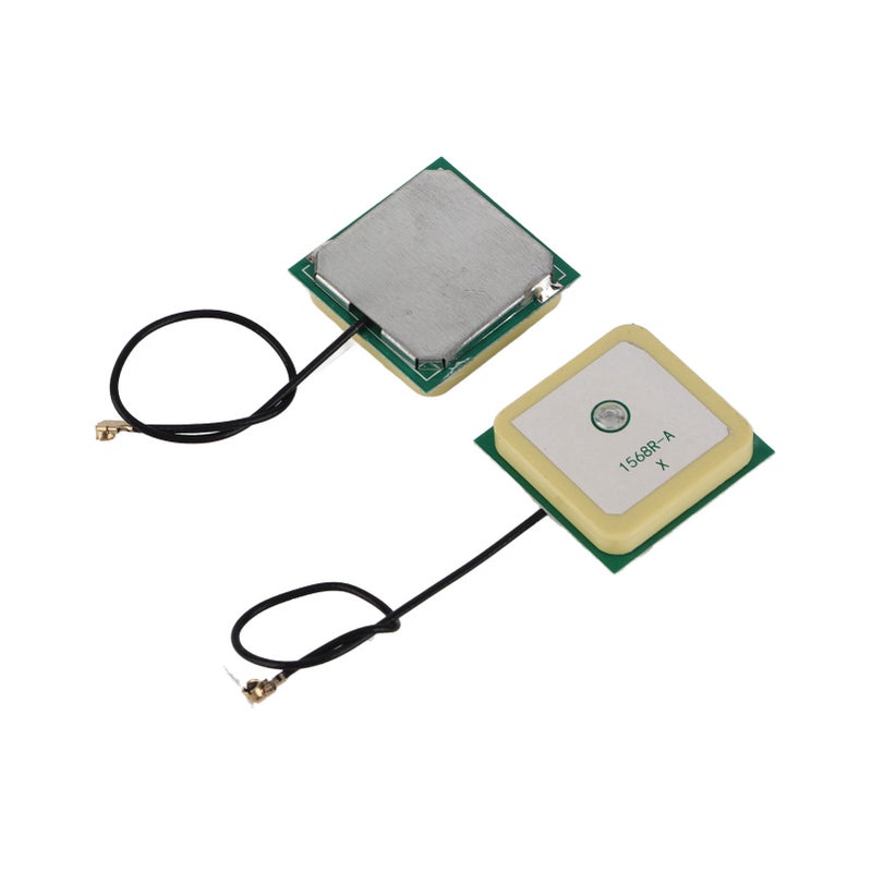 2Pcs GPS Ceramic Antenna Positioning + BD 2 Frequency Built in Active 28DBi High Gain Module - Image 3