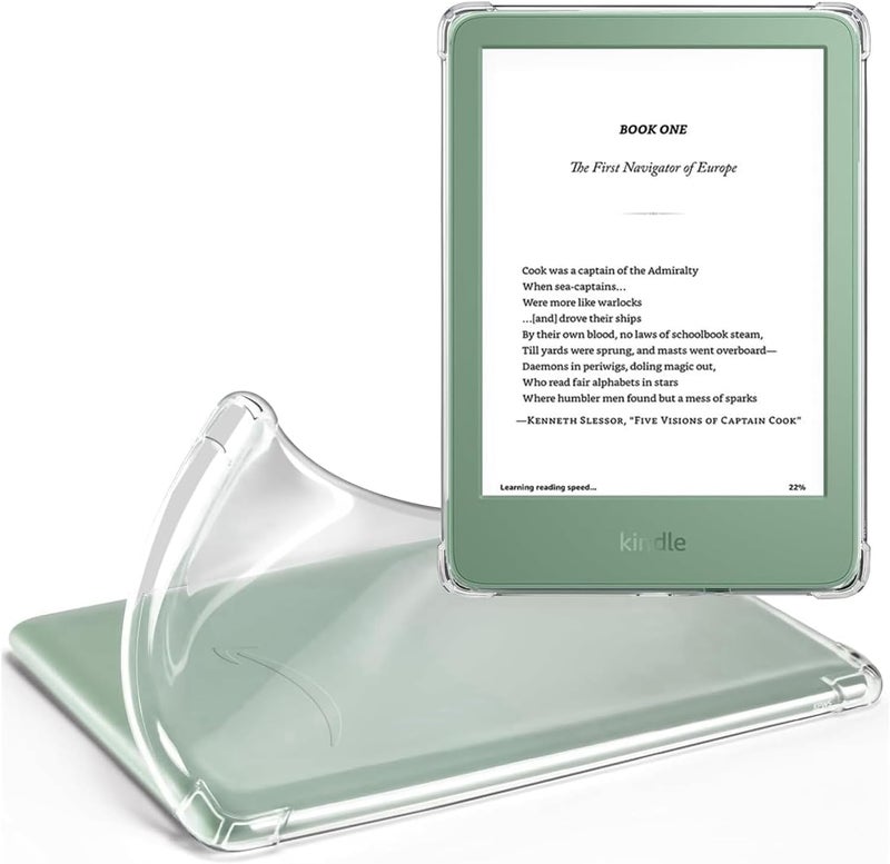 زكول حافظة مقاس 6 بوصة لجهاز Amazon All-New Kindle (2022، رقم الموديل: C2V2L3) الجيل 11. غلاف بأركان معززة لحافظة Kindle 2022 لحافظة القارئ الإلكتروني - Image 1