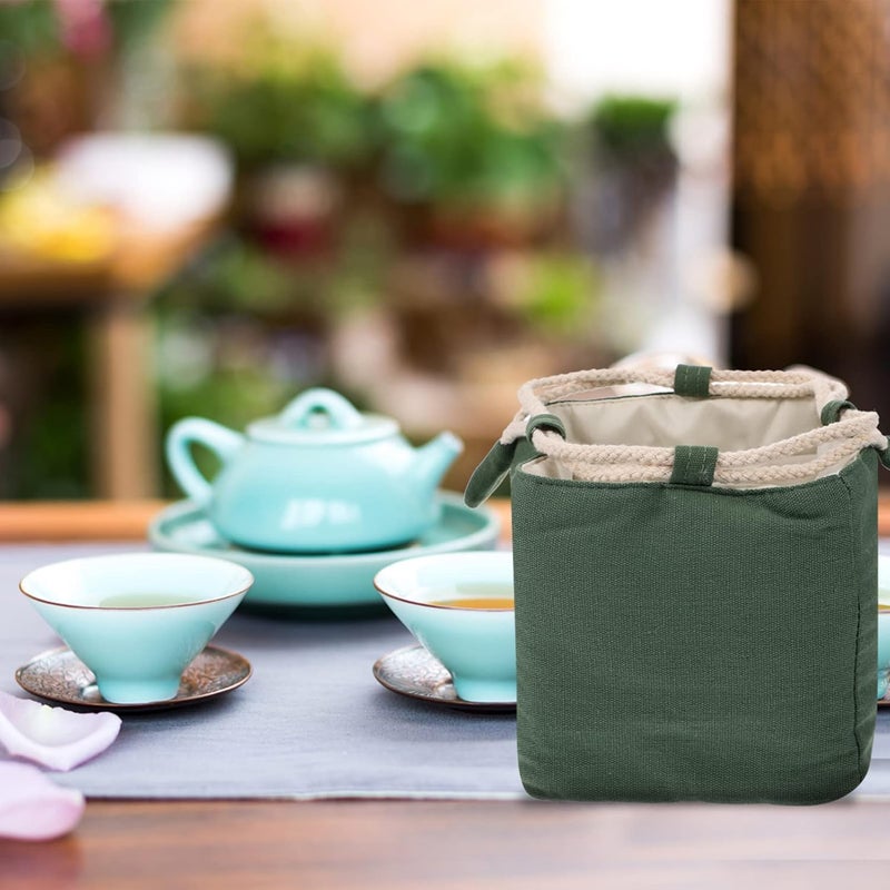 All region coverage Garneck Portable Tea Set Storage Bag Drawstring Teaware Carrier for Travel Wear-Resistant Teacup Pouch Compact Teapot Holder for Home and Outdoor Use Experience optimized build General standard crafted Flexible use switching Temp fluctuation resistant crafted quality Multi-market matching options N/S/C nationwide deliver Market popular practical build Quick available purchase options Various fittings Long lifespan Yearly optimized delivery route Transparent body Hardened processed substance Multiple options Precision polished solid material Diverse purchase plan Nationwide warehouse layout All-round unified build Simplified versatile design Changing environment compatible Year round in stock Various color options Processed natural substance Multi-color available build - Image 5