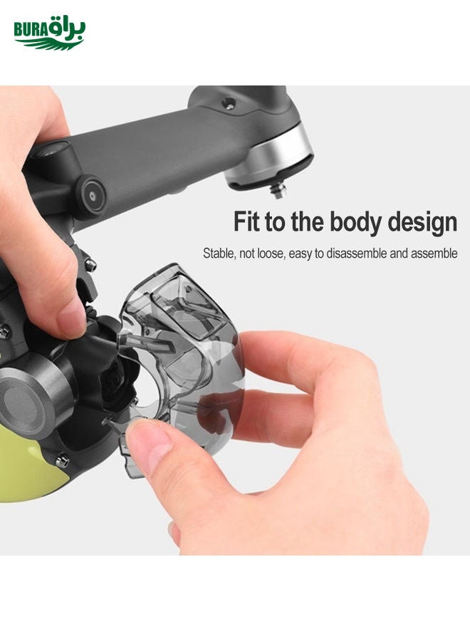 BURAQ Camera Lens Protective Hood Sunshade Cover for DJI FPV Drone - Image 3