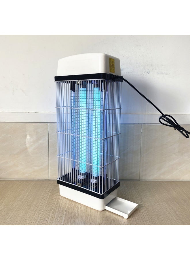 Bug Zapper with 2 Light Bulbs, Flying Insects Killer with 2*15W UV Light & 3800V Electric Shock,Mosquitos & Flys Trap-Indoor & Outdoor Use, Eliminate Flying Insects  60*20*12.5cm - Image 4