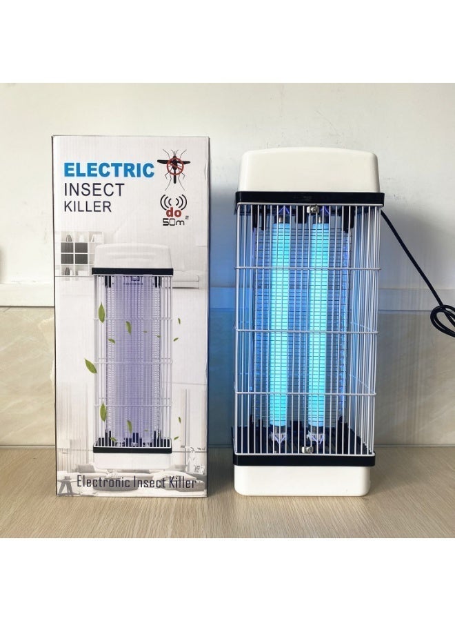 Bug Zapper with 2 Light Bulbs, Flying Insects Killer with 2*15W UV Light & 3800V Electric Shock,Mosquitos & Flys Trap-Indoor & Outdoor Use, Eliminate Flying Insects  60*20*12.5cm - Image 3