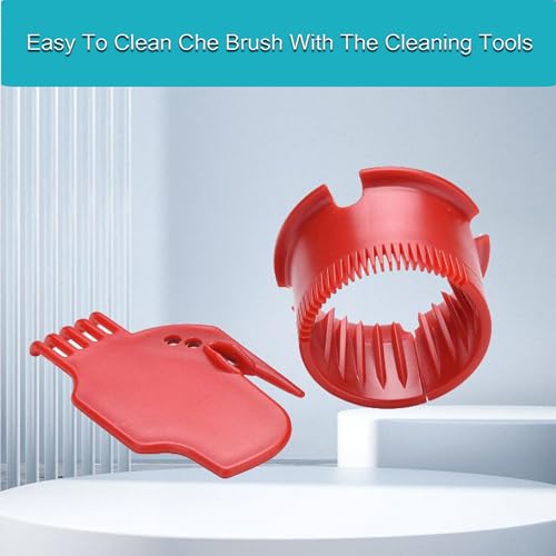LOVECO Replacement Accessories Kit Compatible for S4 E4 S5 S6 S50 S51 S55 E20 E25 E35 Robotic,2 Main Brush,4 Filter,4 Rubber Side Brush,2 Cleaning Tool - Image 4