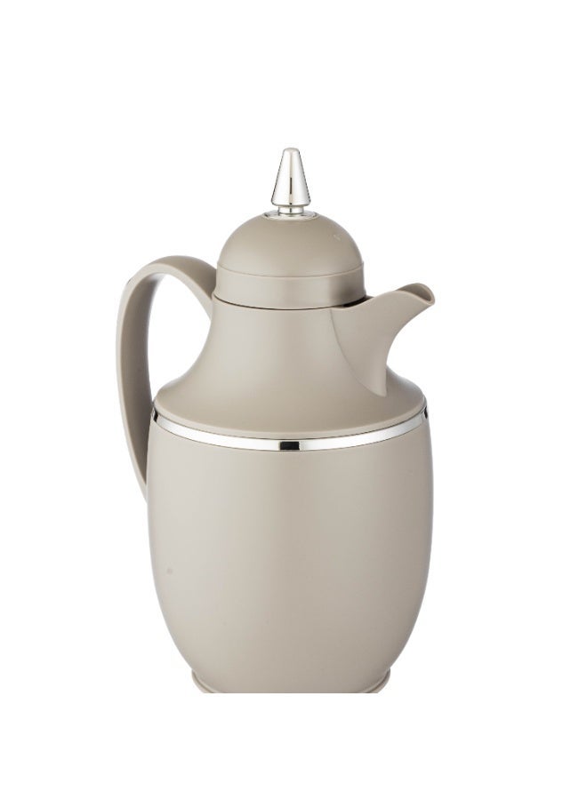 Host ☕ HOST Thermal Hospitality Thermos – Elegant Grey Design | 1 Liter Capacity | Ideal for Arabic Coffee and Tea - Image 1