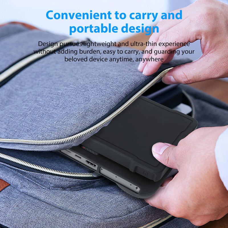YETAMKR for DJI Mavic 4 RC Pro 2 Remote Control Silicone Case Sleeve/Controller Screen Protector & Adjustable PU Neck Strap & Standard Lanyard Screw Accessories (Lanyard+Tempered Film+Silicone case) - Image 5