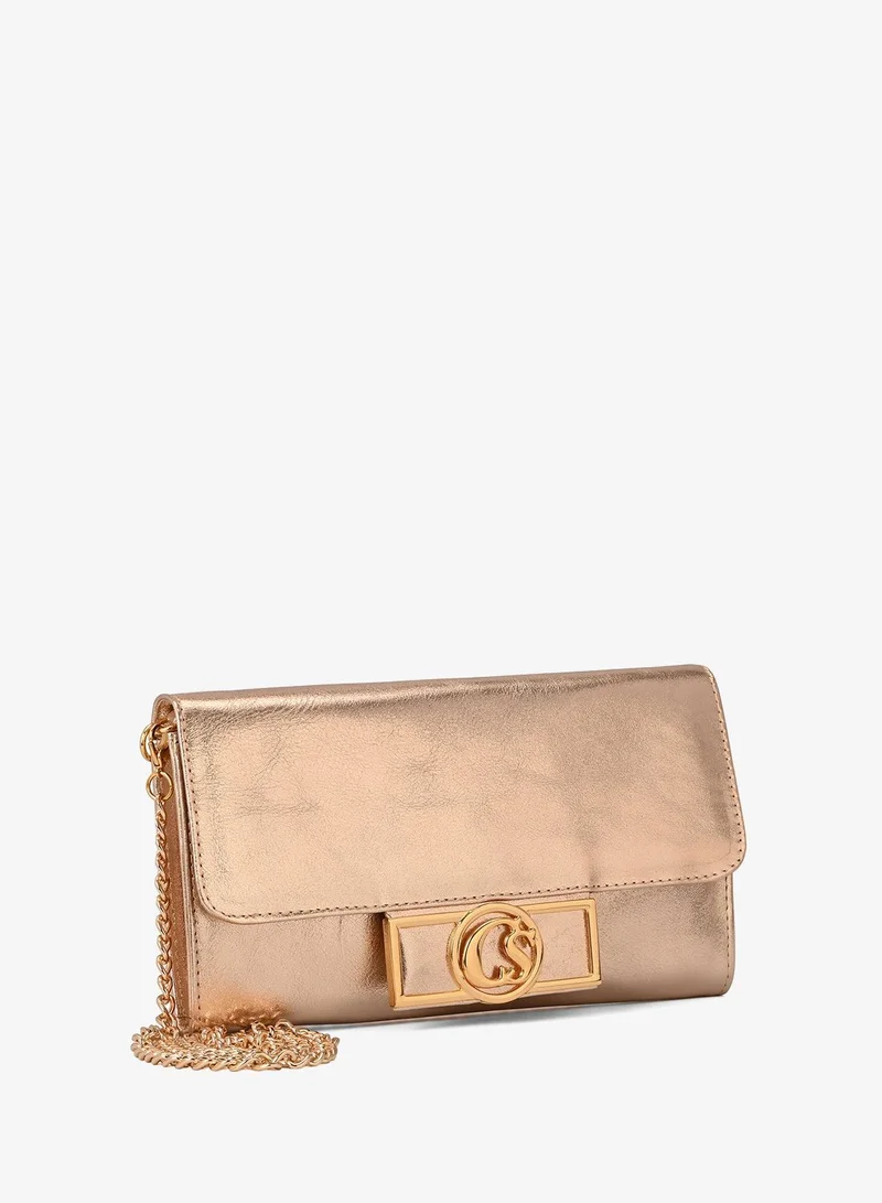 Carmen Steffens Clutch Shine Gold