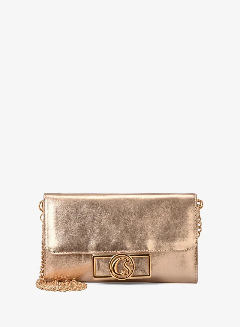 Carmen Steffens Clutch Shine Gold