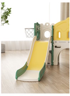 FULL JOY Large Slide With Play Area and Crossing Bridge + Ball Ring  - Image 2