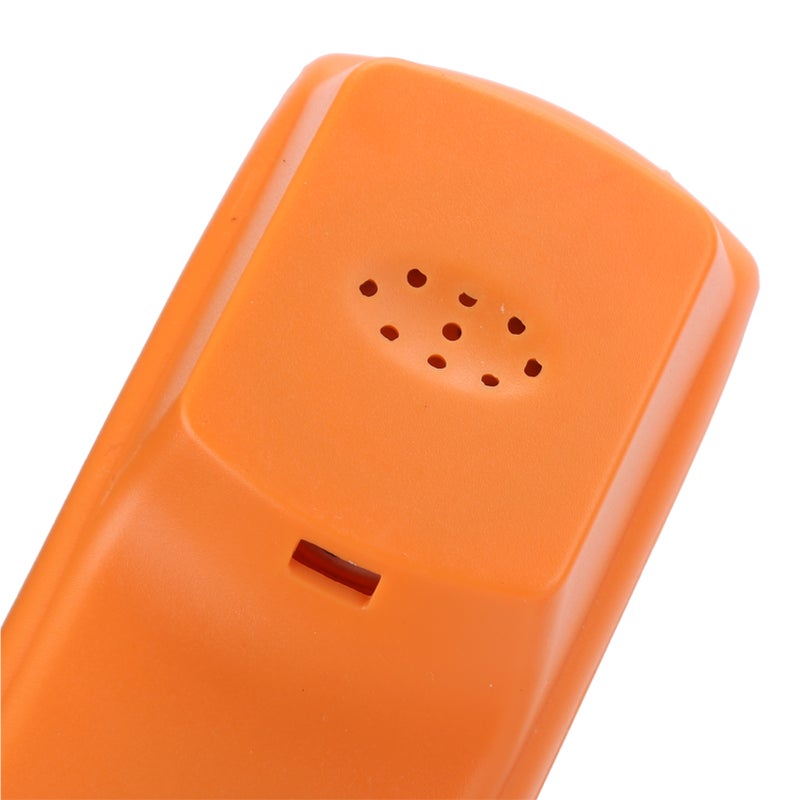 Single Line Corded Phone: ABS Material Lightweight Body - Exquisite Workmanship Decorative Design Portable Desk Phone for Home Office Hotel Seniors With Limited Mobility - Image 2