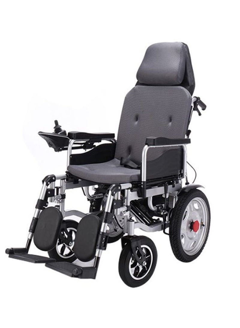 Cool Baby - COOLBABY Electric Power Wheelchair Can Fold Lightweight Elderly Disabled Intelligent Adjustment Automatic Full-lying Electric Wheelchair Scooter - Image 1