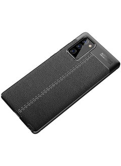 Coolacs Case Compatible with Samsung Galaxy Note 20 Leather Look Silicone Phone Case Cover  - Image 2